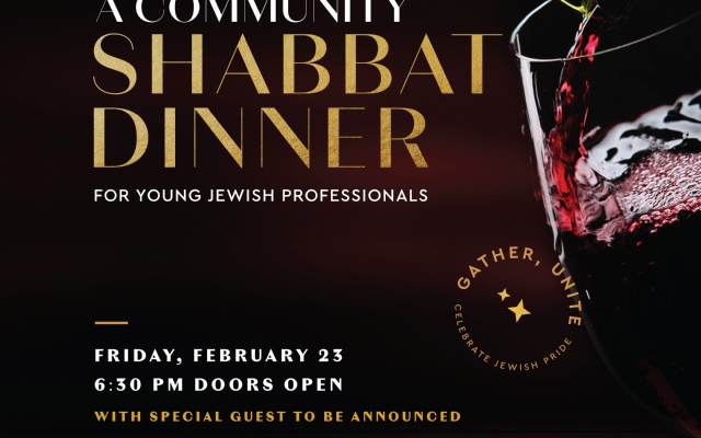 A Community Shabbat Dinner  | 