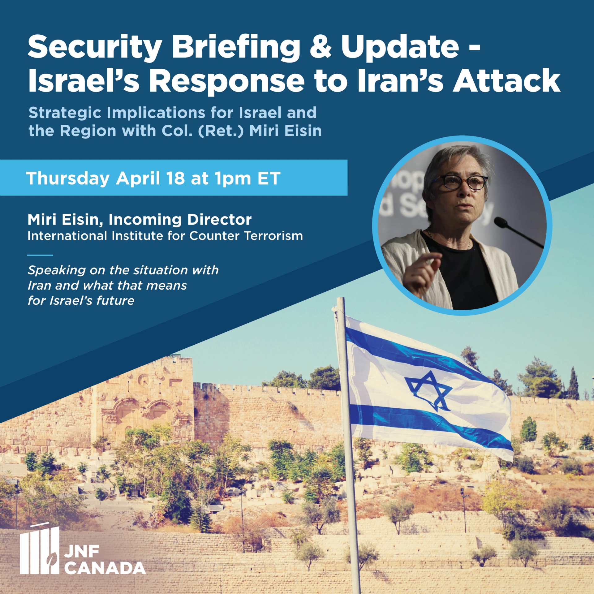 Security Briefing & Update – Israel’s Response to Iran’s Attack
