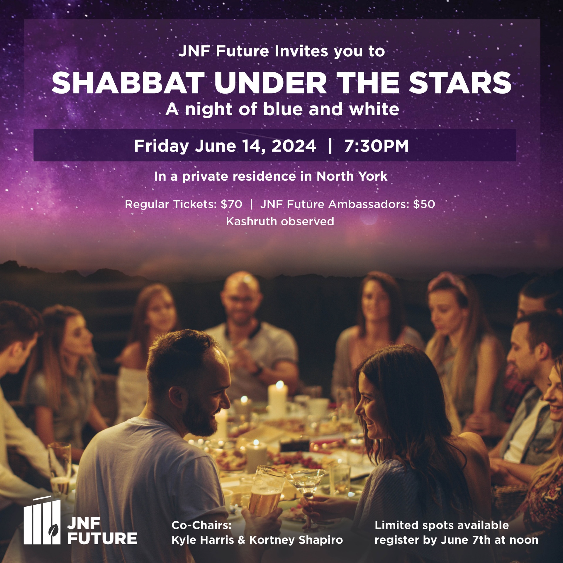 JNF Future: Shabbat Under the Stars 2024