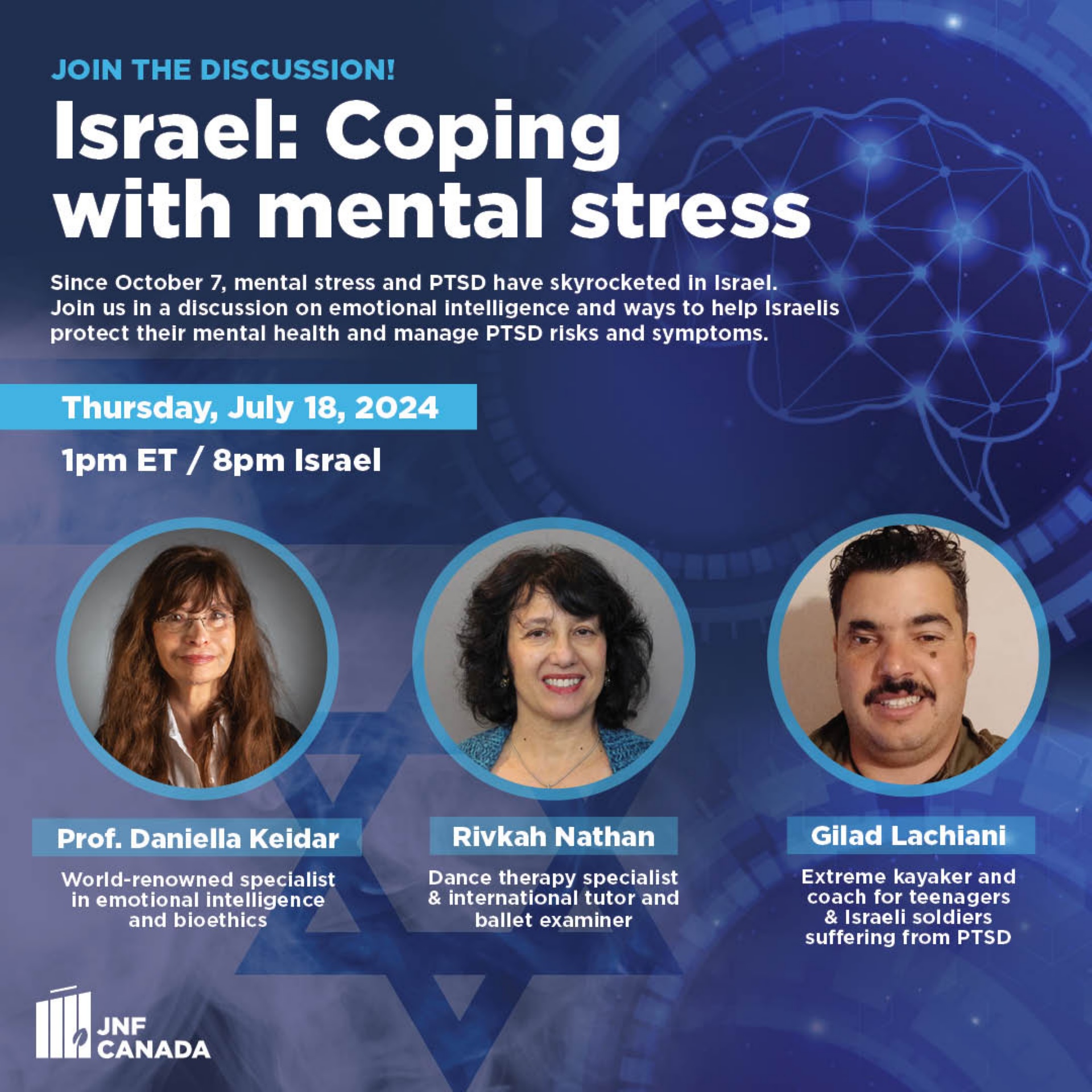 Israel: Coping with mental stress