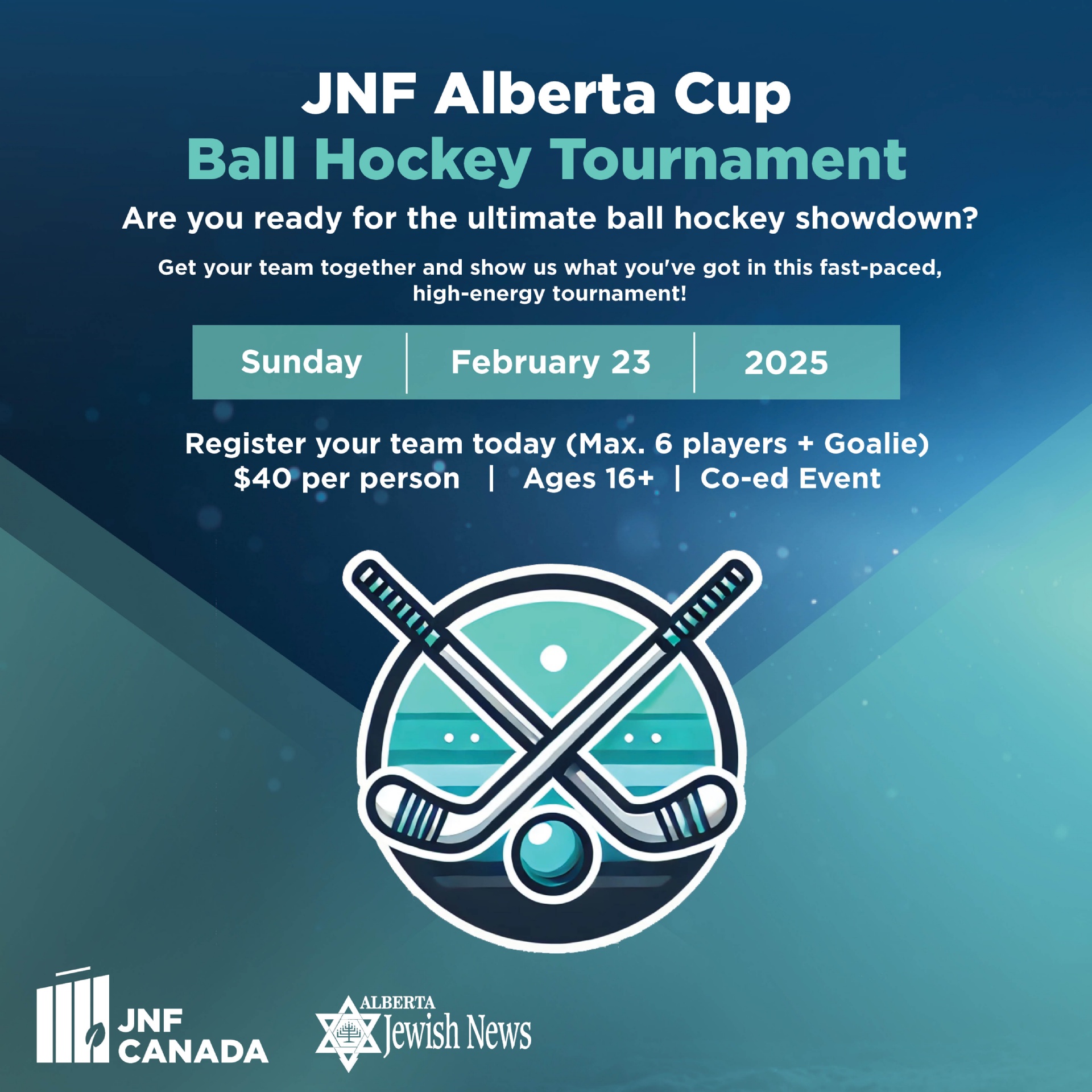 JNF Edmonton Ball Hockey Tournament